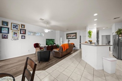 Beautiful 3 bedroom/2bath/2car garage. Wide open lot outside on Lehigh Resort Club in Florida - for sale on GolfHomes.com, golf home, golf lot