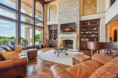Luxurious Resort Styled Living awaits you at The Bluffs of Stone on The Patriot in Oklahoma - for sale on GolfHomes.com, golf home, golf lot