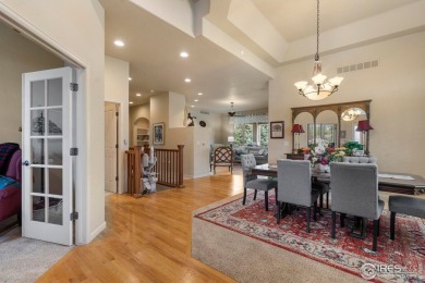 Spacious Ranch-Style Patio Home with Finished Basement and on Highland Meadows Golf Course in Colorado - for sale on GolfHomes.com, golf home, golf lot