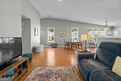 Welcome home to this charming 2-bedroom, 2-bath end-unit cottage on Braelinn Golf Club in Georgia - for sale on GolfHomes.com, golf home, golf lot