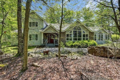 Wish upon a star and then make this stunning contemporary with on Lake Naomi Timber Trails Golf Club in Pennsylvania - for sale on GolfHomes.com, golf home, golf lot