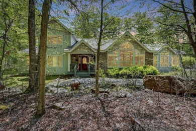 Wish upon a star and then make this stunning contemporary with on Lake Naomi Timber Trails Golf Club in Pennsylvania - for sale on GolfHomes.com, golf home, golf lot