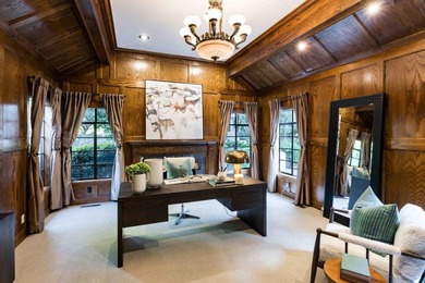 Shaded by towering redwoods and nestled beside the Palo Alto on Palo Alto Hills Golf and Country Club in California - for sale on GolfHomes.com, golf home, golf lot