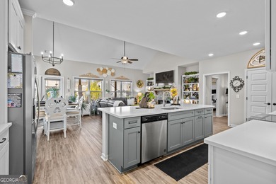 Welcome home to this beautifully built Craftsman-style residence on The Highlands Course at Lake Arrowhead in Georgia - for sale on GolfHomes.com, golf home, golf lot