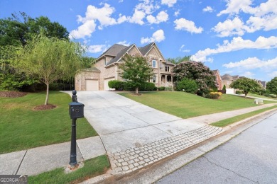 Exquisite Executive Brick Home with Backyard Oasis in Apalachee on Trophy Club of Apalachee in Georgia - for sale on GolfHomes.com, golf home, golf lot