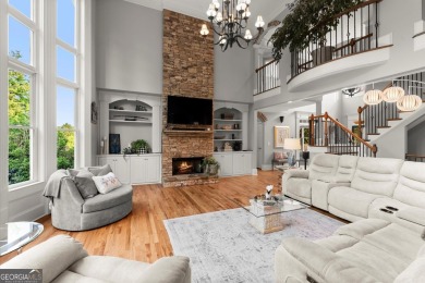 Exquisite Executive Brick Home with Backyard Oasis in Apalachee on Trophy Club of Apalachee in Georgia - for sale on GolfHomes.com, golf home, golf lot