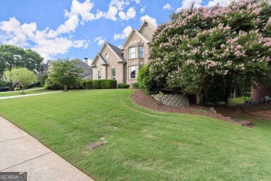 Exquisite Executive Brick Home with Backyard Oasis in Apalachee on Trophy Club of Apalachee in Georgia - for sale on GolfHomes.com, golf home, golf lot