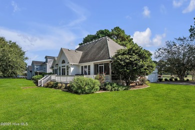 Welcome home! This 3-bedroom, 2.5-bath house sits under a canopy on The Carolina Club in North Carolina - for sale on GolfHomes.com, golf home, golf lot