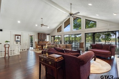 Enjoy breathtaking lake views from nearly every room in this on Hide-A-Way Lake Golf Course in Texas - for sale on GolfHomes.com, golf home, golf lot