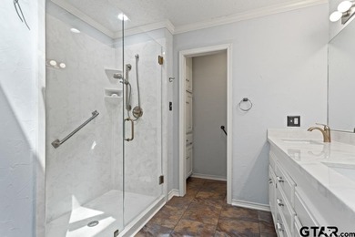 Enjoy breathtaking lake views from nearly every room in this on Hide-A-Way Lake Golf Course in Texas - for sale on GolfHomes.com, golf home, golf lot