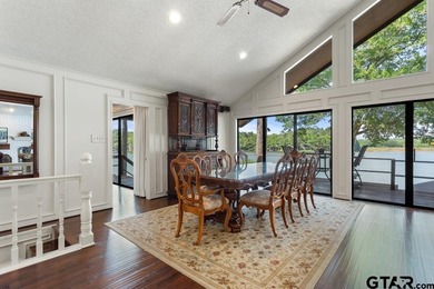 Enjoy breathtaking lake views from nearly every room in this on Hide-A-Way Lake Golf Course in Texas - for sale on GolfHomes.com, golf home, golf lot