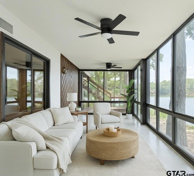 Enjoy breathtaking lake views from nearly every room in this on Hide-A-Way Lake Golf Course in Texas - for sale on GolfHomes.com, golf home, golf lot