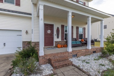 This beautiful three-story, 4-bedroom, 3-bath home in Raeford on Bayonet At Puppy Creek Golf Club in North Carolina - for sale on GolfHomes.com, golf home, golf lot