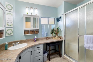 This completely remodeled home comes furnished. New Flooring on Tucson Estates Golf Course in Arizona - for sale on GolfHomes.com, golf home, golf lot