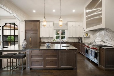 Stunning European-style home on over 1.7 acres of private on Bobby Jones Golf Club in Georgia - for sale on GolfHomes.com, golf home, golf lot