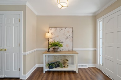 Elevated one-level living in this updated brick home on the golf on Wilson Country Club in North Carolina - for sale on GolfHomes.com, golf home, golf lot