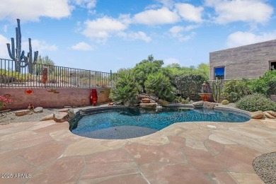 Saguaros and Sunsets! Welcome to the pinnacle of luxury desert on The Estancia Club in Arizona - for sale on GolfHomes.com, golf home, golf lot