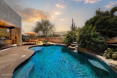 Saguaros and Sunsets! Welcome to the pinnacle of luxury desert on The Estancia Club in Arizona - for sale on GolfHomes.com, golf home, golf lot