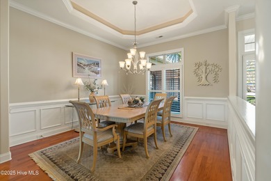 Discover exceptional living in this move-in ready, single-story on Compass Pointe Golf Course in North Carolina - for sale on GolfHomes.com, golf home, golf lot