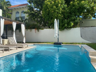Fantastic Mediterranean-style residence with a brand-new on Miami Beach Golf Club in Florida - for sale on GolfHomes.com, golf home, golf lot