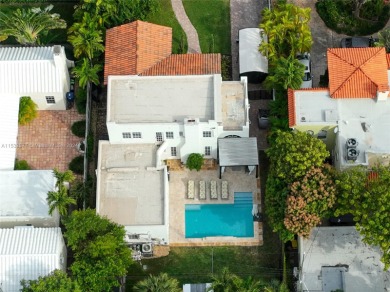 Fantastic Mediterranean-style residence with a brand-new on Miami Beach Golf Club in Florida - for sale on GolfHomes.com, golf home, golf lot