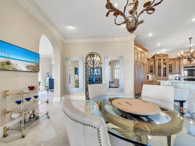 This stunning Waterfront Bay Estate is a rare gem nestled within on Kelly Plantation Golf Club in Florida - for sale on GolfHomes.com, golf home, golf lot