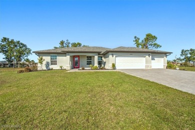 Better than new!! No flood insurance required for this three car on Burnt Store Golf Club in Florida - for sale on GolfHomes.com, golf home, golf lot