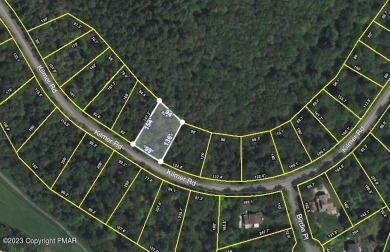 Wooded lot inside Pocono Farms Country Club! Build a residential on Pocono Farms Country Club in Pennsylvania - for sale on GolfHomes.com, golf home, golf lot