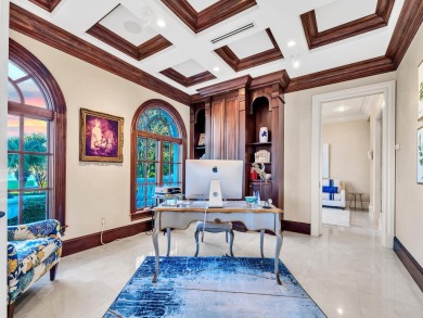 This stunning Waterfront Bay Estate is a rare gem nestled within on Kelly Plantation Golf Club in Florida - for sale on GolfHomes.com, golf home, golf lot