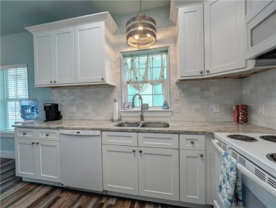 Come and enjoy this fun, colorful beach house in Mustang Royale on Palmilla Beach Golf Club in Texas - for sale on GolfHomes.com, golf home, golf lot