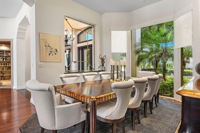 This exceptional lakeside estate blends sophistication, comfort on Bocaire Country Club in Florida - for sale on GolfHomes.com, golf home, golf lot