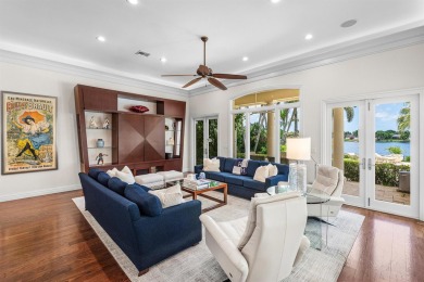 This exceptional lakeside estate blends sophistication, comfort on Bocaire Country Club in Florida - for sale on GolfHomes.com, golf home, golf lot