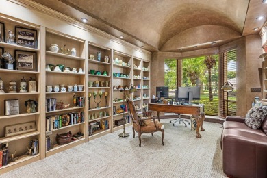 This exceptional lakeside estate blends sophistication, comfort on Bocaire Country Club in Florida - for sale on GolfHomes.com, golf home, golf lot