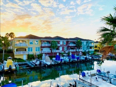 Income-Producing Waterfront Luxury! This channel-front townhome on South Padre Island Golf Club in Texas - for sale on GolfHomes.com, golf home, golf lot