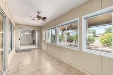 Downsize with a view! This 2 bedroom home offers a popular floor on Ahwatukee Country Club in Arizona - for sale on GolfHomes.com, golf home, golf lot