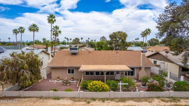 Downsize with a view! This 2 bedroom home offers a popular floor on Ahwatukee Country Club in Arizona - for sale on GolfHomes.com, golf home, golf lot