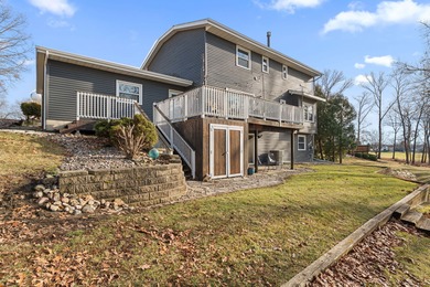 Located on a quiet cul-de-sac, this stunning & BEAUTIFULLY on Lakes of the Four Seasons Country Club in Indiana - for sale on GolfHomes.com, golf home, golf lot