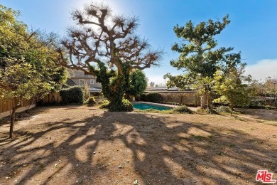 Set privately above the street in a premier Cheviot Hills on Rancho Park Golf Course in California - for sale on GolfHomes.com, golf home, golf lot