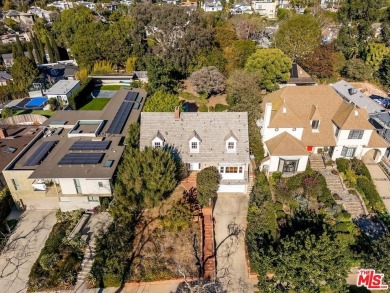 Set privately above the street in a premier Cheviot Hills on Rancho Park Golf Course in California - for sale on GolfHomes.com, golf home, golf lot