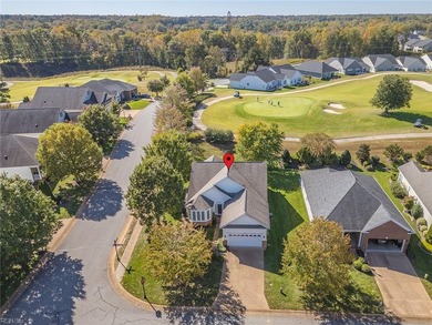 Welcome home!  One floor living in fabulous Colonial Heritage on on Colonial Heritage Golf Club in Virginia - for sale on GolfHomes.com, golf home, golf lot