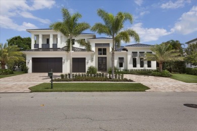 A sophisticated residence in Delaire Country Club, this modern on Delaire Golf and Country Club in Florida - for sale on GolfHomes.com, golf home, golf lot