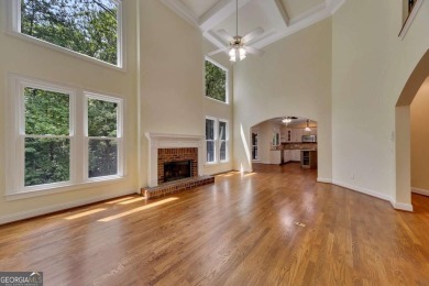 Stunning 5-Bedroom Home in Towne Lake Hills North - on Towne Lake Hills Golf Club in Georgia - for sale on GolfHomes.com, golf home, golf lot