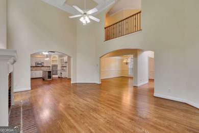 Stunning 5-Bedroom Home in Towne Lake Hills North - on Towne Lake Hills Golf Club in Georgia - for sale on GolfHomes.com, golf home, golf lot