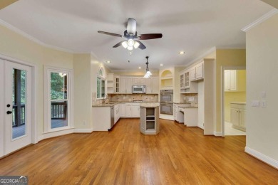 Stunning 5-Bedroom Home in Towne Lake Hills North - on Towne Lake Hills Golf Club in Georgia - for sale on GolfHomes.com, golf home, golf lot