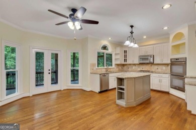 Stunning 5-Bedroom Home in Towne Lake Hills North - on Towne Lake Hills Golf Club in Georgia - for sale on GolfHomes.com, golf home, golf lot