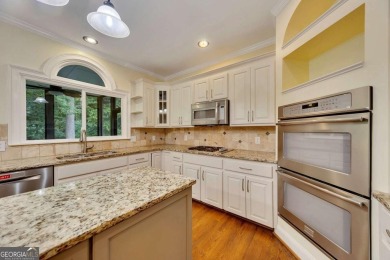Stunning 5-Bedroom Home in Towne Lake Hills North - on Towne Lake Hills Golf Club in Georgia - for sale on GolfHomes.com, golf home, golf lot