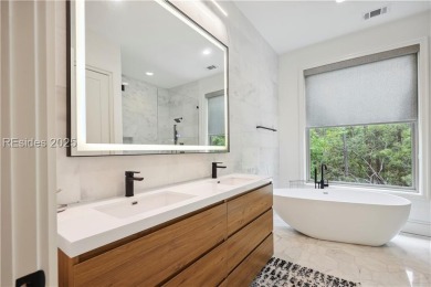 Experience the height of modern luxury with this 2023 on The Golf Club at Indigo Run in South Carolina - for sale on GolfHomes.com, golf home, golf lot