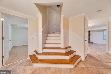 Stunning 5-Bedroom Home in Towne Lake Hills North - on Towne Lake Hills Golf Club in Georgia - for sale on GolfHomes.com, golf home, golf lot