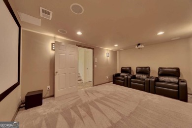 Stunning 5-Bedroom Home in Towne Lake Hills North - on Towne Lake Hills Golf Club in Georgia - for sale on GolfHomes.com, golf home, golf lot