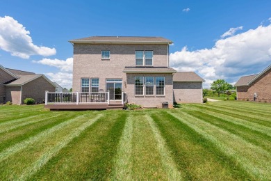 This beautiful two story all brick home with basement in Heron's on Pete Dye River Course of Virginia Tech in Virginia - for sale on GolfHomes.com, golf home, golf lot